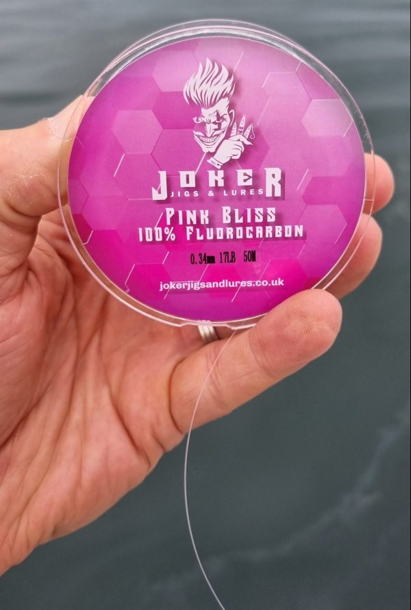 JOKER Pink Bliss, it's almost invisible in water, it's smooth, straight and resilent