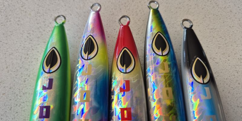 A mix of colours for the 5 Orca jigs by JOKER