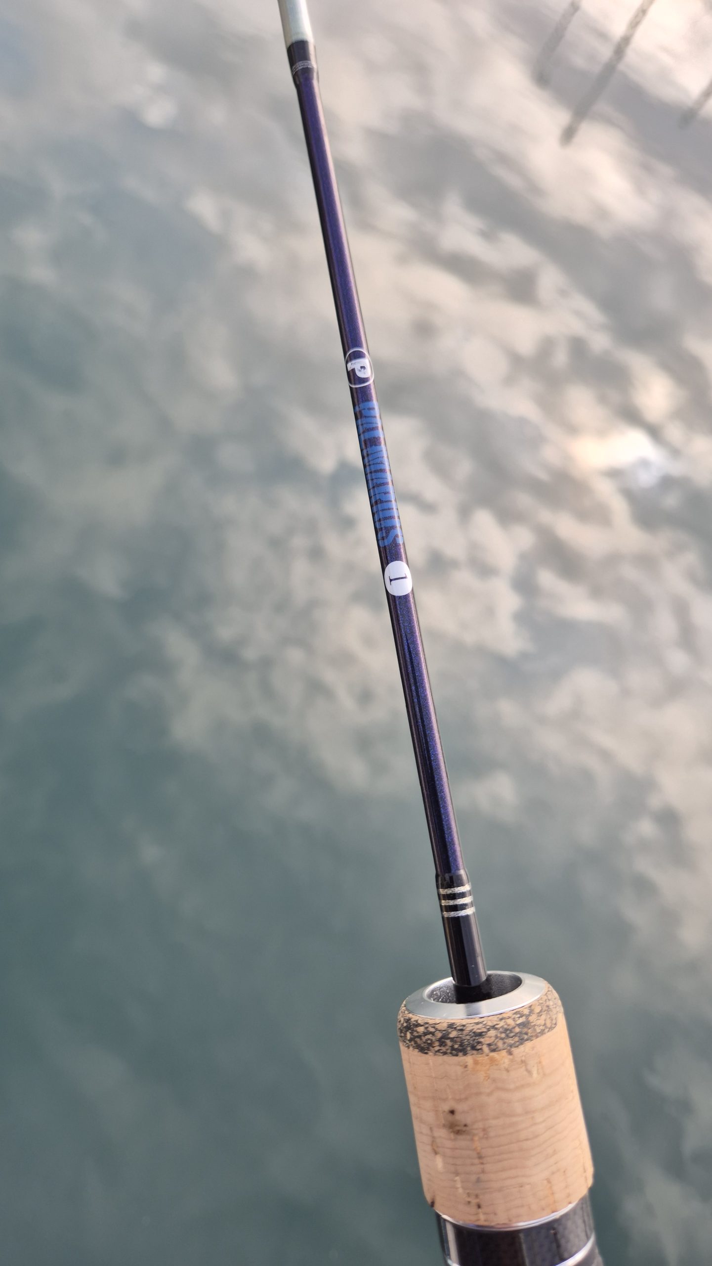 thinner than a pencil, a quality jigging rod