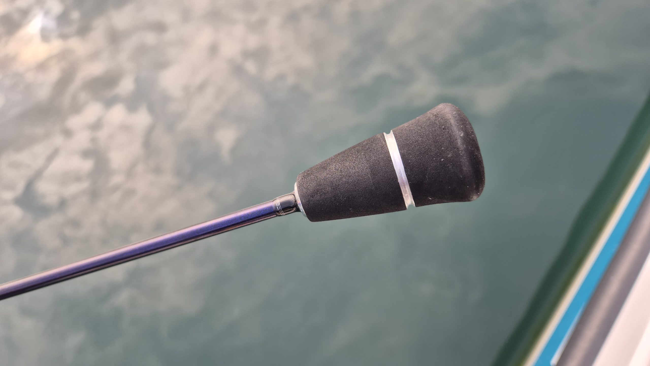 The butt end of a used rod!
